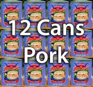 Heat & Serve Pork - 12 Cans. Read Details.!!