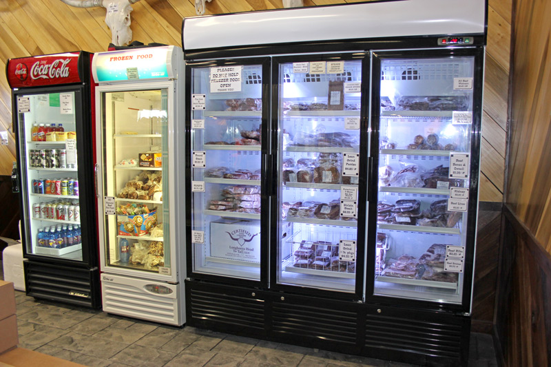 Inside New Store - Freezers