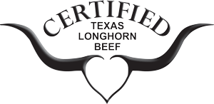 Certified Texas Longhorn Beef Logo