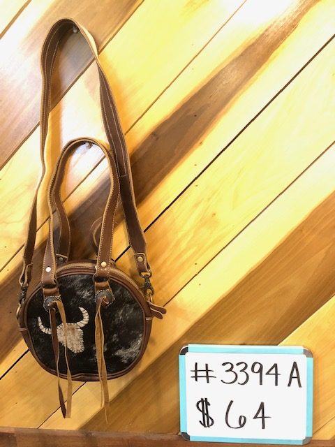Hair-On & Leather Canteen Bag - HP3394