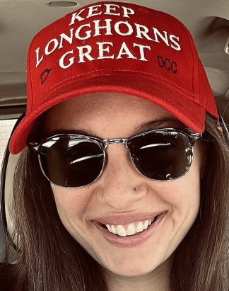 Ball Cap Red Keep Longhorns Great