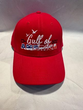 Ball Cap Red Hat Gulf of America