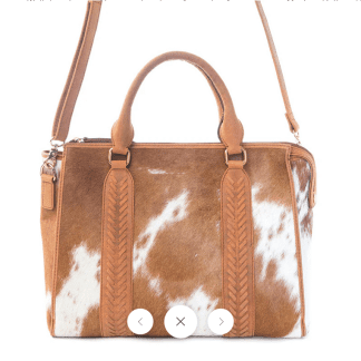 Ivory Hair-on-Hide Conceal Carry CC-13701