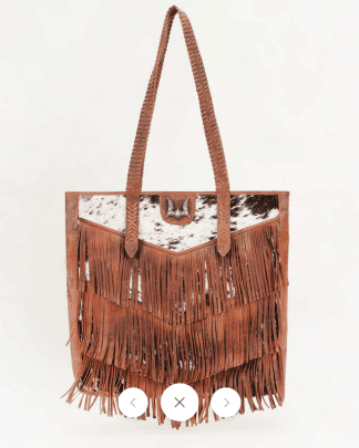 Fringe Cowhide/Calfskin Purse HP-LW-SS25-014-TB